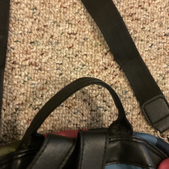 Colorful Patterned Women's Backpack - Picture 5 of 6